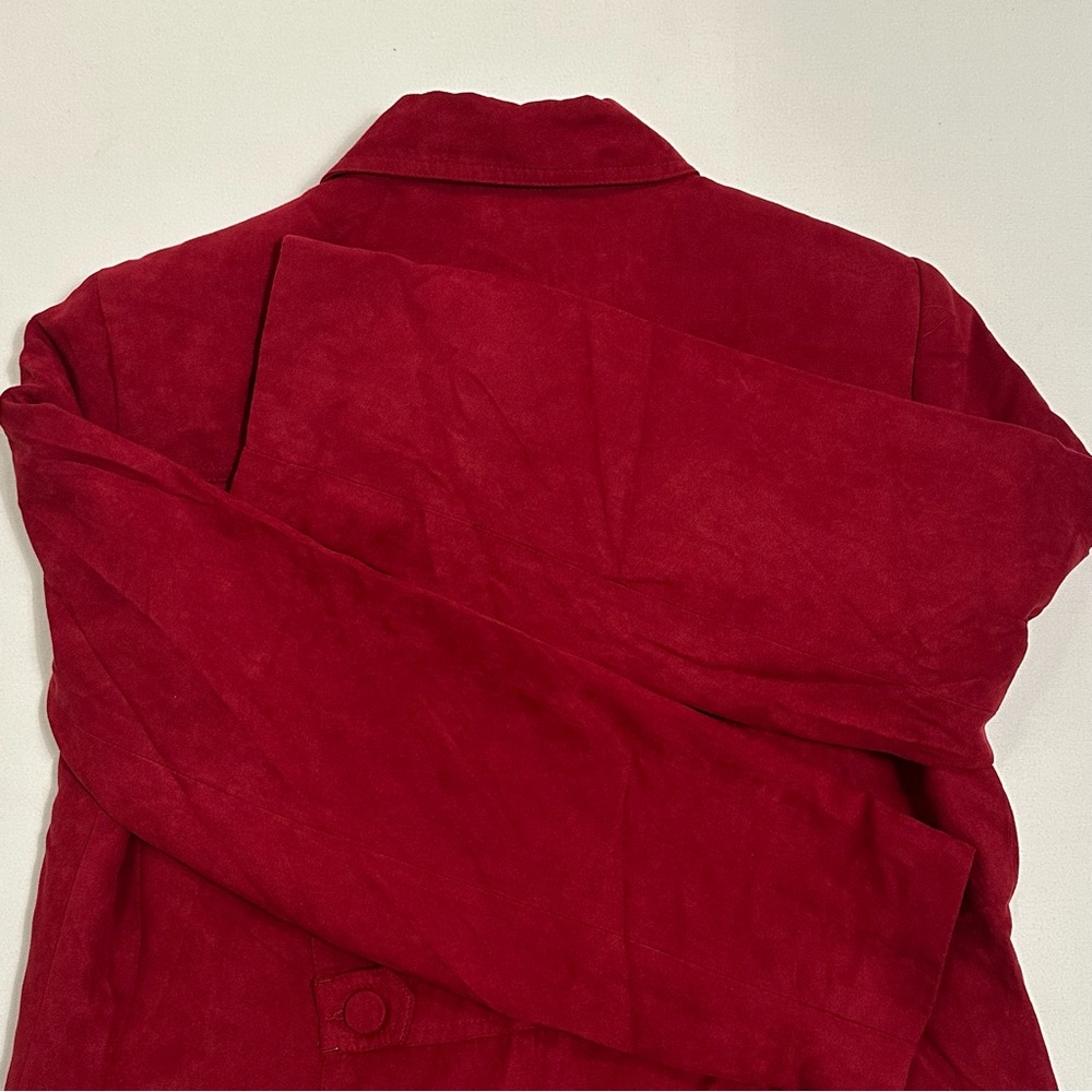 Denver Hanes Cozy Classics Ruban Red Women’s Jacket Size L - Picture 9 of 13